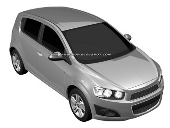 Новый Chevrolet Aveo. Изображение с сайта carscoop.blogspot.com
