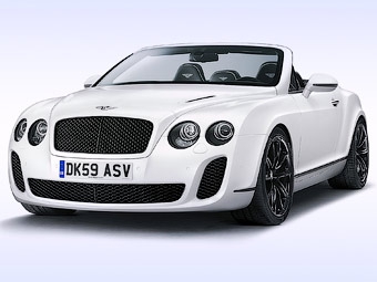 Bentley Continental Supersports Convertible. Фото Bentley