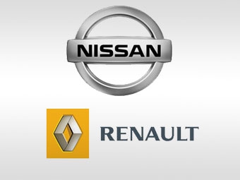 Логотипы Renault и Nissan