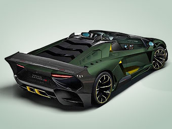 Проект 1200-сильного Lamborghini Aventador от DMC. Иллюстрация DMC