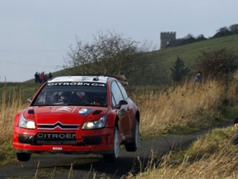 Крис Аткинсон (Citroen Junior Team, Citroen C4 WRC). Ралли Ирландии, 2009. Фото с сайта citroen-wrc.com