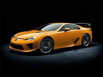 Трековый Lexus LFA. Фото с сайта ameblo.jp