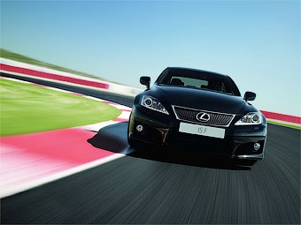 Обновленный Lexus IS-F. Фото Lexus