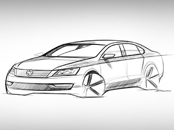 Иллюстрация Volkswagen