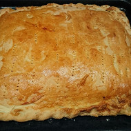 Капустный пирог с яйцами