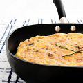 Фотография рецепта Омлет с куриной печенью и помидорами автор Оля Давыдова