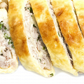 Фотография рецепта Рулет из лаваша с курицей и сыром автор Сергей