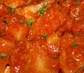 Фотография рецепта Нежная курица в томатном соусе