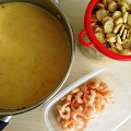 Фотография рецепта Сырный крем-суп с морепродуктами автор Нелечка Абдряхимова