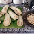Фотография рецепта Рулеты из баклажанов с сыром и грецкими орехами автор Мария Масленникова