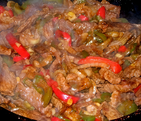 Фотография рецепта Мясо веревочкой по-китайски