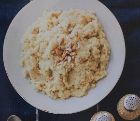 Фотография рецепта Пюре из цветной капусты с кокосом и карри