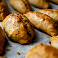 Фотография рецепта Пирожки на сметанном тесте с мясом автор Daria Margina