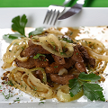 Фотография рецепта Печень с черносливом автор lenama