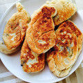 Фотография рецепта Чебуреки с грибами и сыром автор Анна Данова