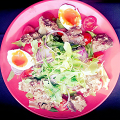 Фотография рецепта Теплый салат с куриной печенью и рукколой автор Юлия Обручникова