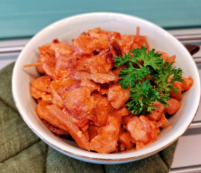 Фотография рецепта Солянка с курицей и беконом