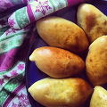 Фотография рецепта Пирожки домашние с мясом и капустой автор Nataliya Melnik