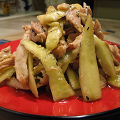 Фотография рецепта Салат из курицы с мятой и огурцом автор Olen'ka