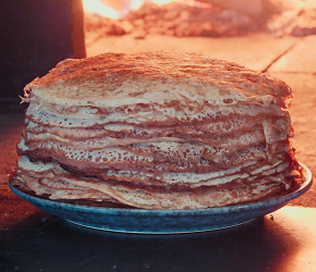 Фотография рецепта Блины с дырочками