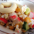 Фотография рецепта Салат из крабовых палочек с кукурузой автор validub