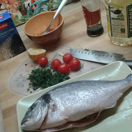 Дорада с лимоном