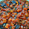 Фотография рецепта Баклажаны фаршированные мясом, по-турецки автор Олег Гребнев