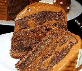 Фотография рецепта Шоколадное кухэ