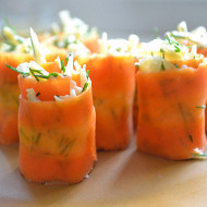 Морковные роллы