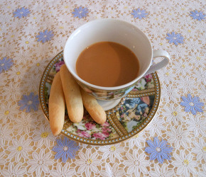 Фотография рецепта Чай Earl Grey со сливками