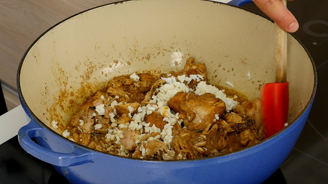 Фото шага рецепта Испанская курица галлина-эн-пепитория 93288 шаг 9