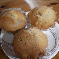 Маффины с персиками