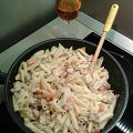 Фотография рецепта Пенне с тыквой и курицей автор Masha T