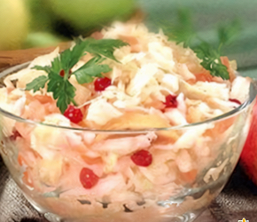 Фотография рецепта Капуста, маринованная с яблоками