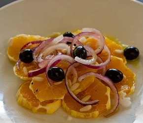 Фотография рецепта Сицилийский салат с апельсинами (Insalata di arance)