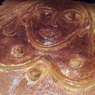 Слоеный пирог с капустой и грибами