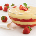Фотография рецепта Полосатый пудинг автор Dr. Oetker