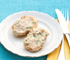 Фотография рецепта Спред из белой фасоли с шалфеем