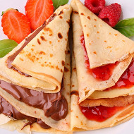 Вкусные блинчики на молоке и воде