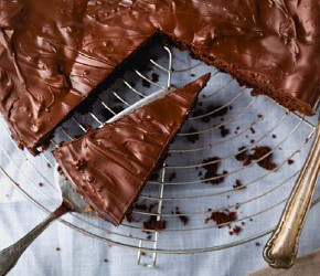 Фотография рецепта Шоколадный ароматный пирог