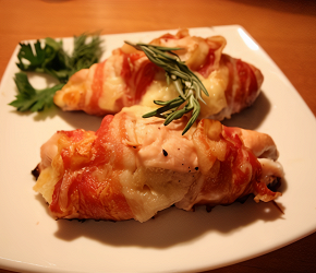 Фотография рецепта Куриные грудки с сыром моцарелла