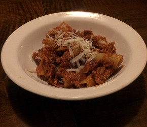 Фотография рецепта Паста аматричана (Rigatoni all'Amatriciana)