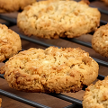 Фотография рецепта Овсяное печенье (Oatmeal Cookies) автор Таня