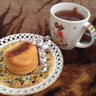 Творожный кекс с яйцами