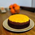 Фотография рецепта Шоколадный торт с апельсиновым кремом автор Евгения Кукоба