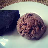 Итальянское шоколадное мороженое (Gelato)