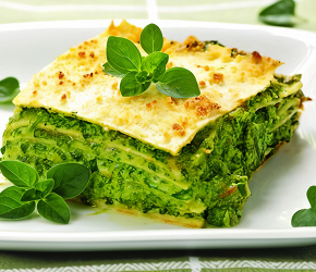 Фотография рецепта Лазанья из шпината и феты (aka Spanakopita Lasagna)