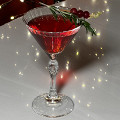 Фотография рецепта Коктейль Winter Cranberry автор Еда