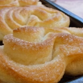 Фотография рецепта Плюшки с топленым маслом и сахаром автор Алена