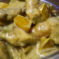 Фотография рецепта Куриное карри с шампиньонами автор Polkovneg